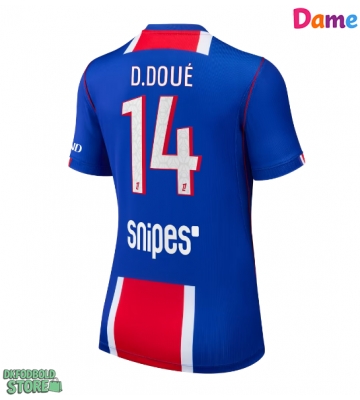 Paris Saint-Germain Desire Doue #14 Replika Hjemmebanetrøje Dame 2026-27 Kortærmet
